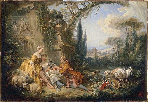Charms of Country Life, 1737, François Boucher