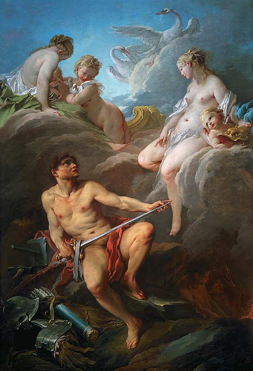 Venus Asking Vulcan for Arms for Aeneas, 1732, François Boucher