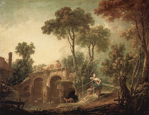 The Bridge, 1751, François Boucher