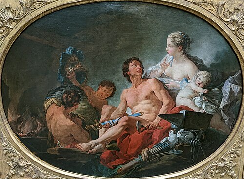 Les forges de Vulcain, 1747, François Boucher