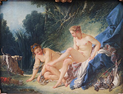 Diana leaving her Bath, 1742, François Boucher
