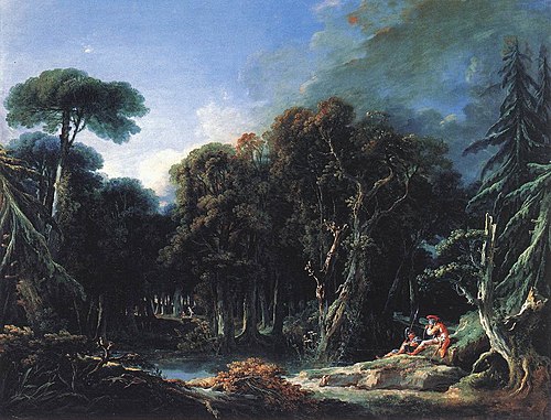 The Forest, 1740, François Boucher