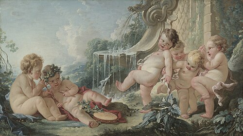 Music and Dance, 1740, François Boucher