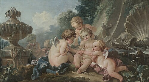 Cupids in Conspiracy, 1740, François Boucher