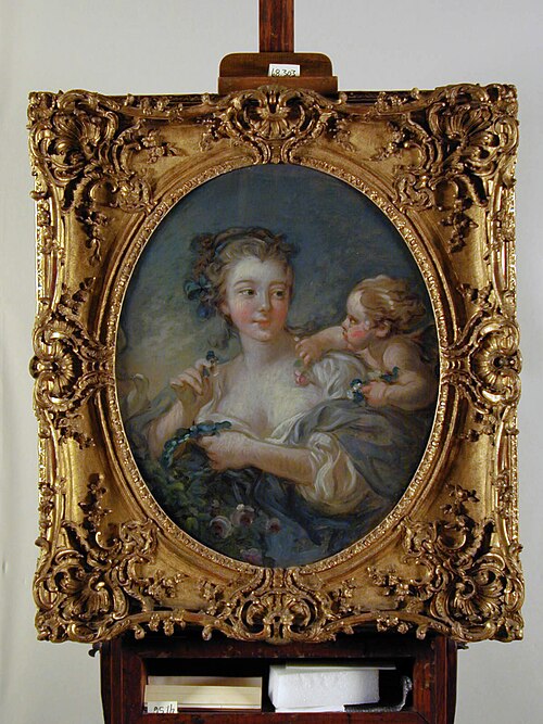 Young Girl and Eros, 1750, François Boucher