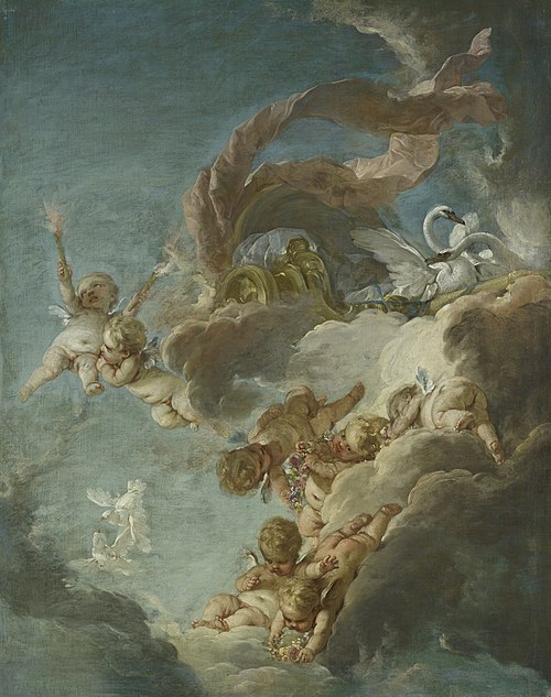 The Chariot of Venus, , François Boucher