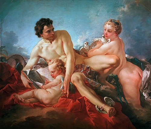 L’Éducation de l'Amour, 1742, François Boucher