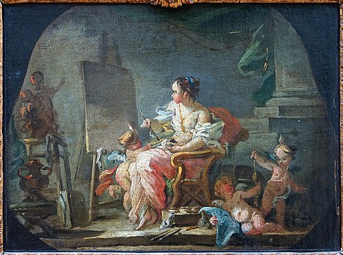 Allégorie de la Peinture, 1800, François Boucher