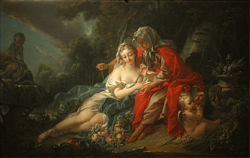 Earth: Vertumnus and Pomona, 1749, François Boucher