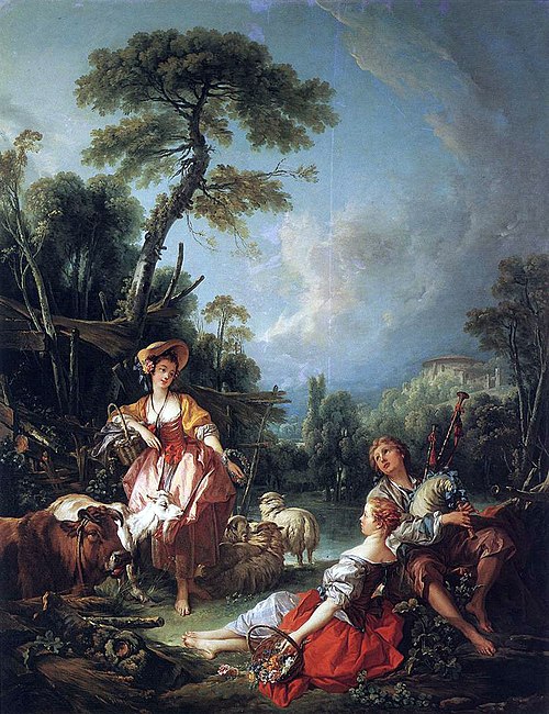 A Summer Pastoral, 1749, François Boucher