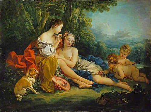 Spring, 1745, François Boucher