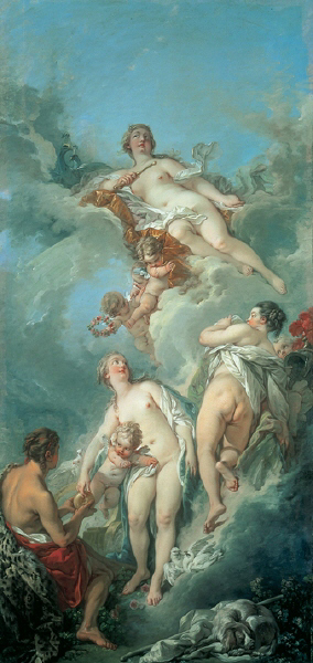 The Judgment of Paris, 1754, François Boucher