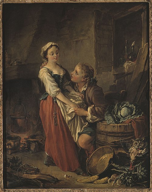 La Belle Cuisinière, 1735, François Boucher