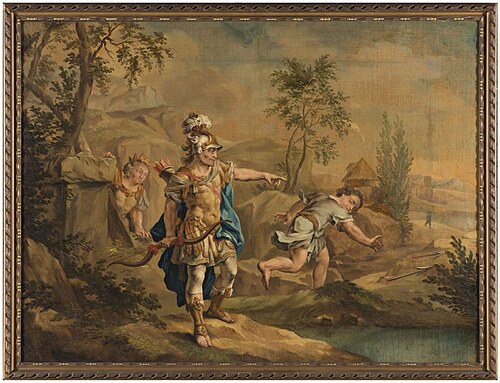 Geschiedenis van David en Jonathan, 1759, Rienk Keyert