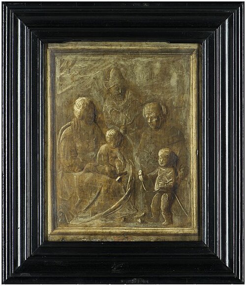 Grisaille van Heilige familie, 1791, Dirk Ploegsma