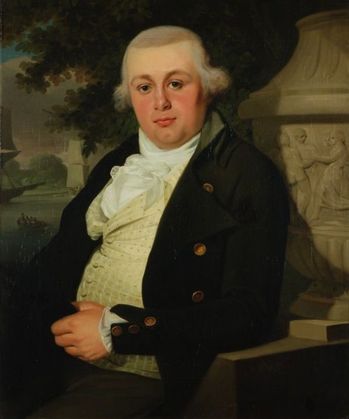 Portrait of Ewoud Visser (1767-1819), 1797, Taco Scheltema