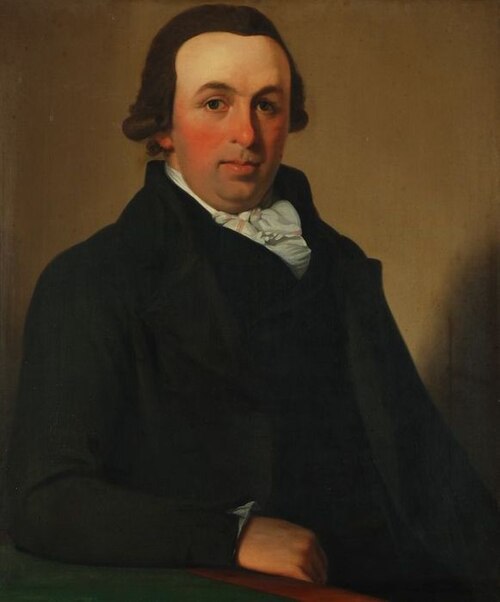Portret van Nicolaas van der Geer (ca.1740-?), 1794, Taco Scheltema