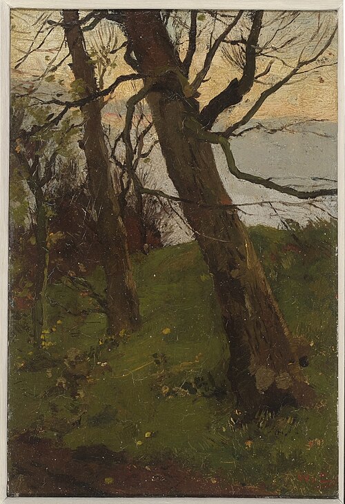 Boomstudie., 1895, Willem Zwart