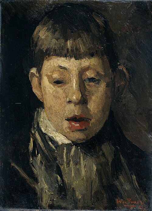 Jongenskop, 1885, Willem Zwart