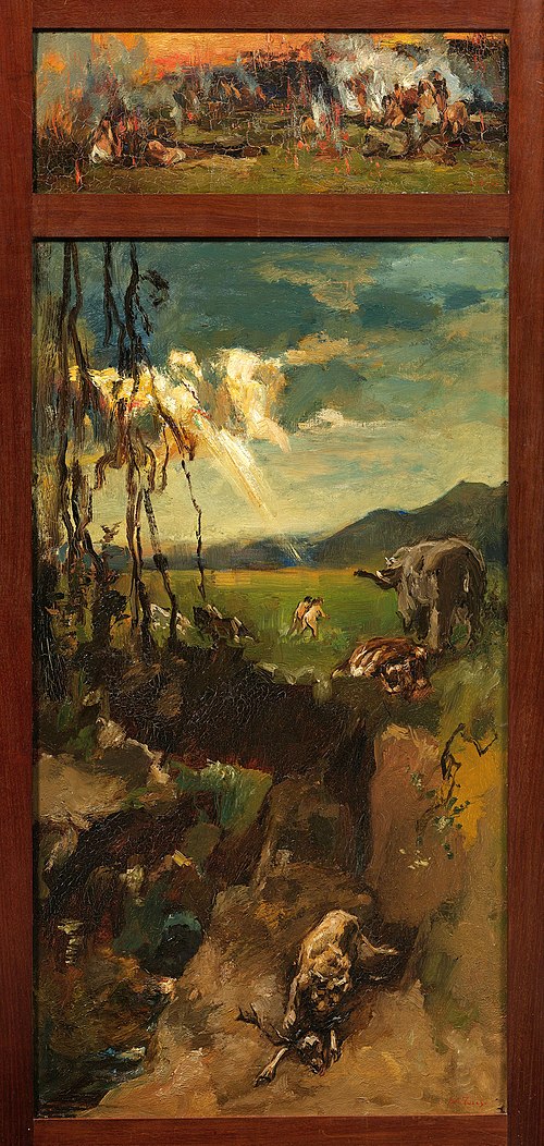 Destruction of Sodom and Gomorrah, 1915, Willem Zwart