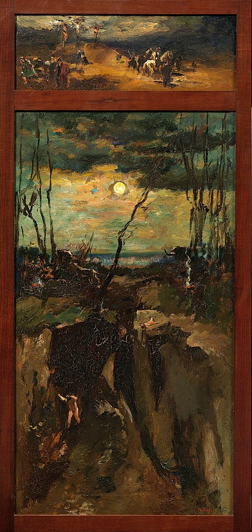 Kaïn en Abel, 1915, Willem Zwart
