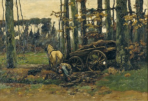 Houtladen, 1914, Willem Zwart