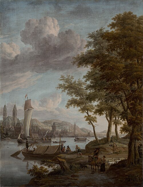River Town, 1651, Jacob Storck