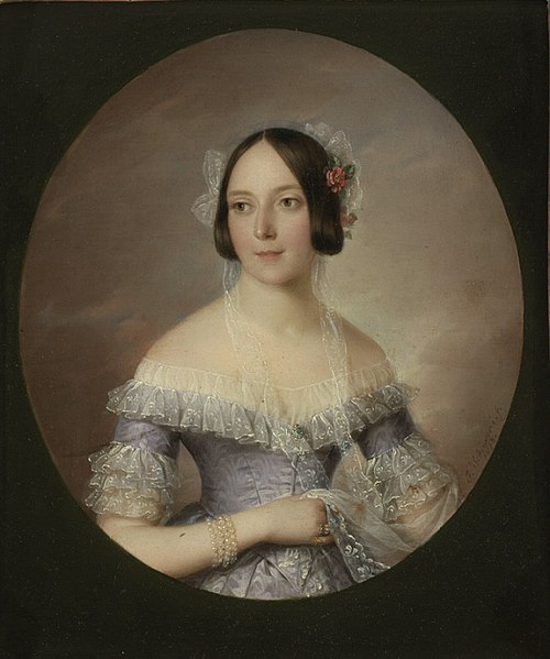 duchesse de Caumont La Force, 1838, Felice Schiavoni