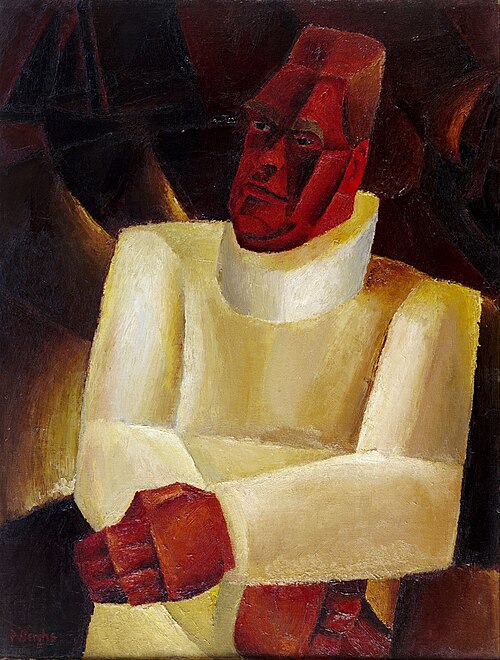 Portrait de Permeke, 1922, Frits van den Berghe