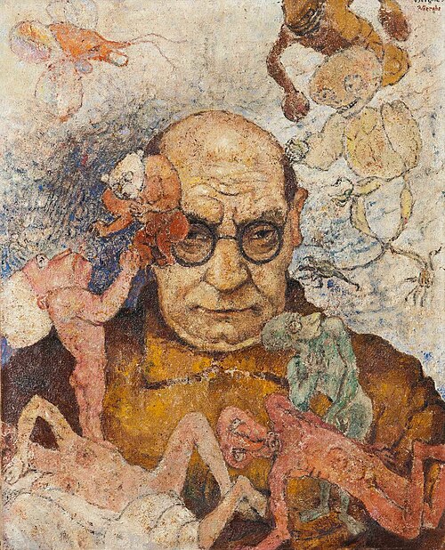 Autoportrait, 1933, Frits van den Berghe