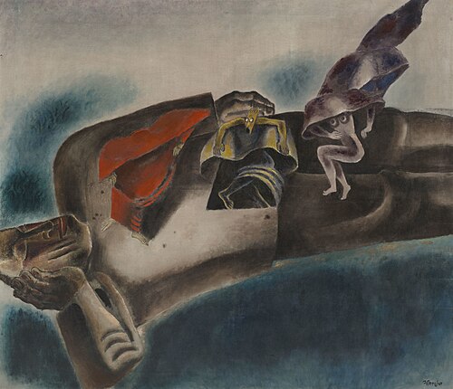 Le rêve, 1927, Frits van den Berghe