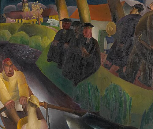 Dimanche, 1924, Frits van den Berghe