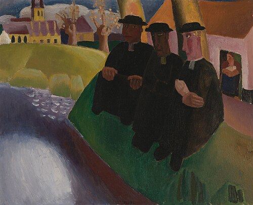 Dimanche (étude), 1924, Frits van den Berghe