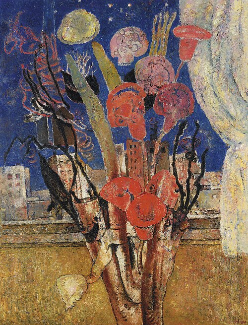 Fleurs sur la ville I, 1929, Frits van den Berghe
