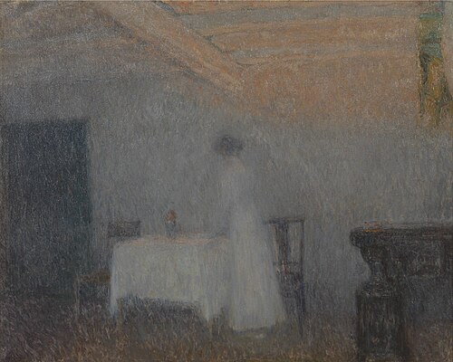Intérieur blanc, 1904, Frits van den Berghe