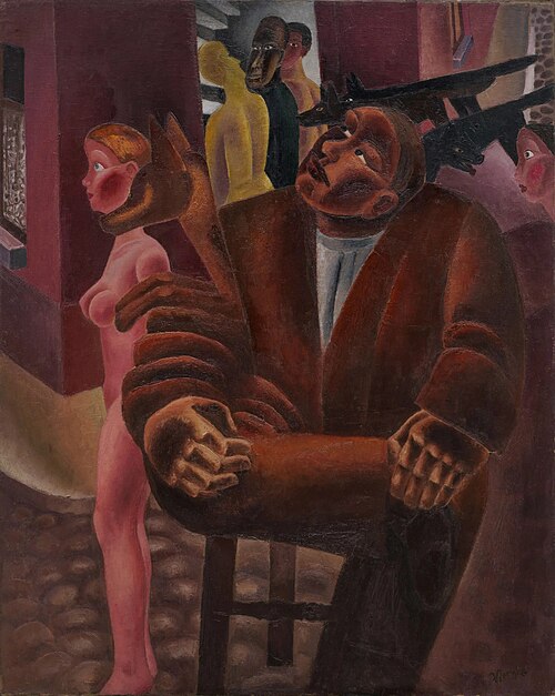 Le rêve éveillé, 1926, Frits van den Berghe
