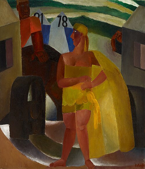 La baigneuse, 1922, Frits van den Berghe