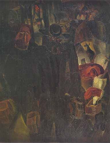 Les exilés, 1919, Frits van den Berghe