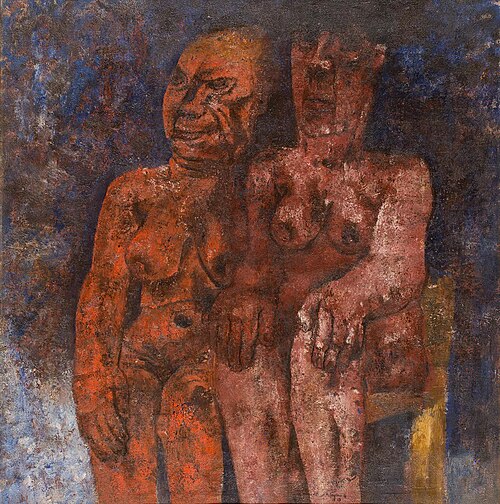 Nus assis, 1930, Frits van den Berghe