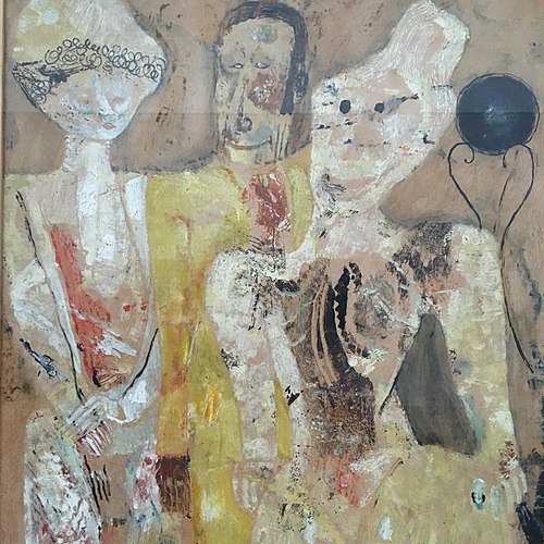 Trois personnages, 1930, Frits van den Berghe