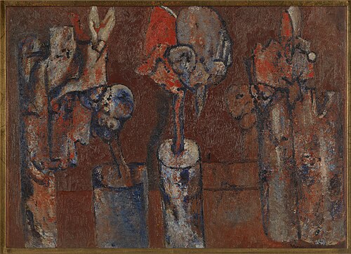 Hommes et troncs, 1929, Frits van den Berghe