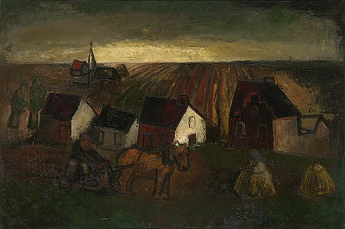 Landschap, 1919, Frits van den Berghe