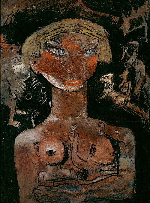 De jonge toverheks, 1928, Frits van den Berghe