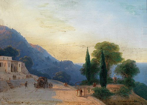 A Summer’s Day in Crimea, 1867, Ivan Aïvazovski