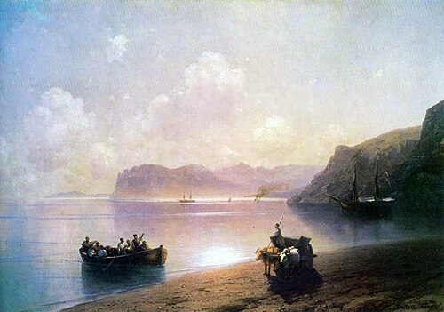 Morning on the sea, 1883, Ivan Aïvazovski