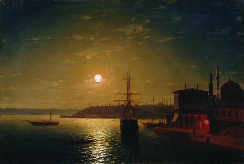 Golden Horn Bay Turkey, 1846, Ivan Aïvazovski