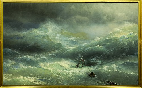 The Wave, 1889, Ivan Aïvazovski