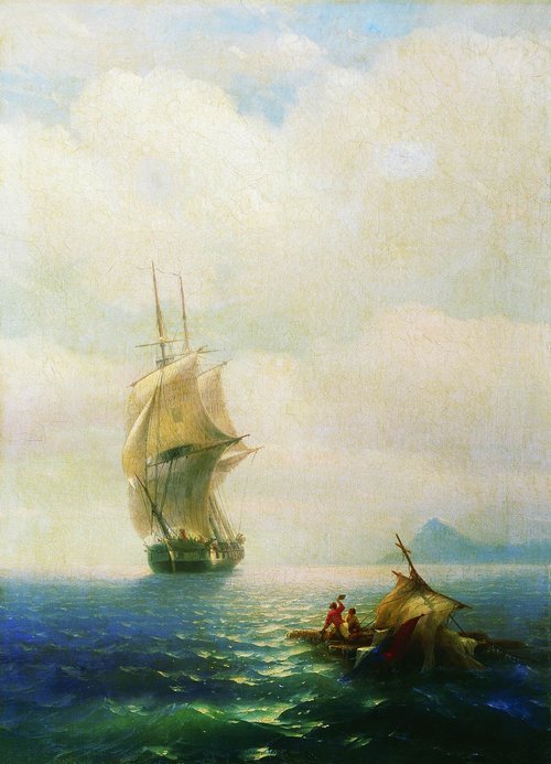 After the Storm, 1854, Ivan Aïvazovski