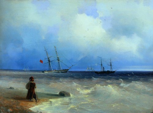 Côte., 1840, Ivan Aïvazovski