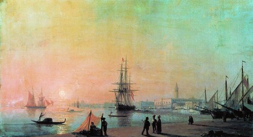 Sea View, 1855, Ivan Aïvazovski